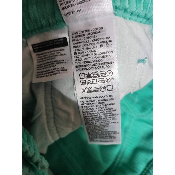 Levi’s Ribcage Straight Ankle Corduroy Pants Women’s Size 27. B20 - Picture 9 of 9